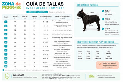 Impermeable Amarillo para Perro — Forro Afelpado