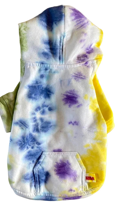 Ropa para perro artesanal tie dye colección única hecha en México