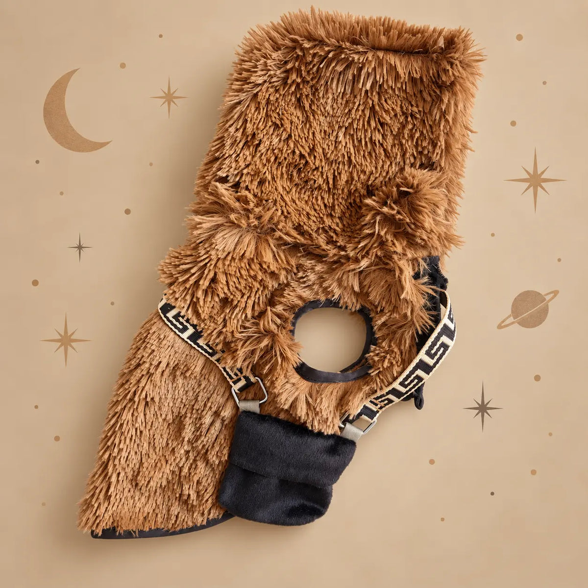 Disfraz de Chewbacca para Perro - Vista Frontal