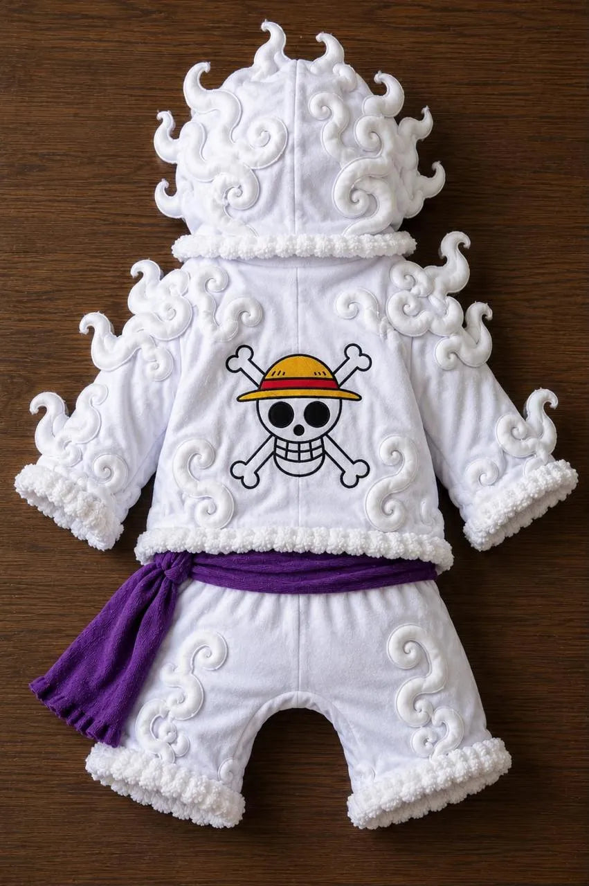 Disfraz de pirata blanco para perro