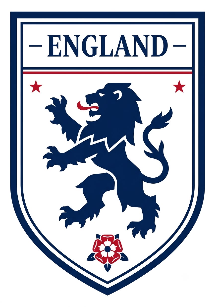 Jersey Selección de Inglaterra para Perro - Edición Especial Futbol 2026 | ZONA DE PERROS