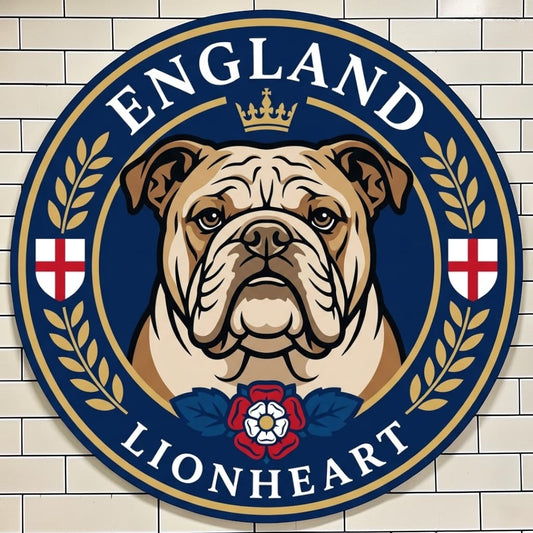 Jersey Selección de Inglaterra para Perro - Edición Especial Futbol 2026 | ZONA DE PERROS